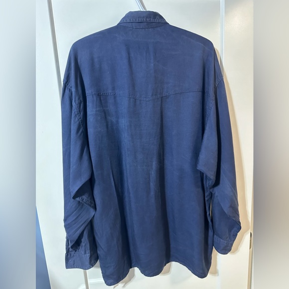 Versace V2 classic 90’s/early 2000’s work shirt, subtle luxury size large - Picture 3 of 16